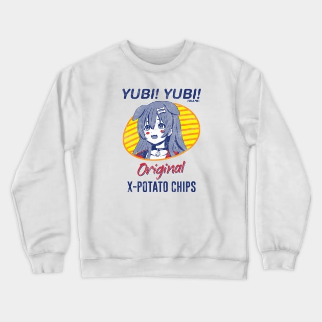 X-Potato Chips Crewneck Sweatshirt by CCDesign